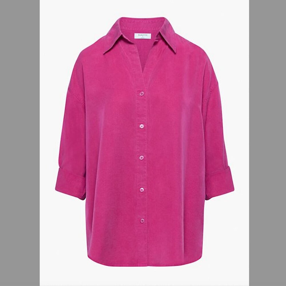 ARITZIA Babaton Archive Shirt Granita Pink Size M | Relaxed fit